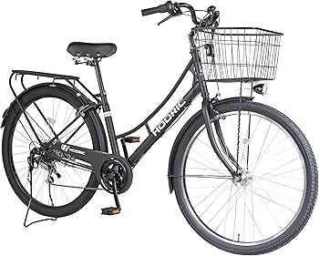 Amazon | 27.5型 6段変速・LEDオートライト付 シティサイクル